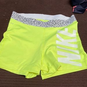 Womens Nike pro shorts 3” inseam